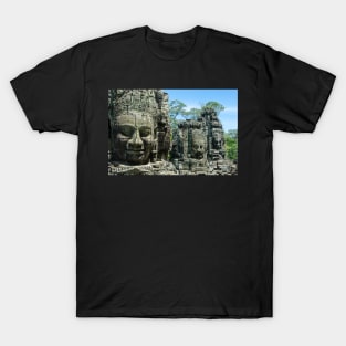 Bayon Faces. T-Shirt